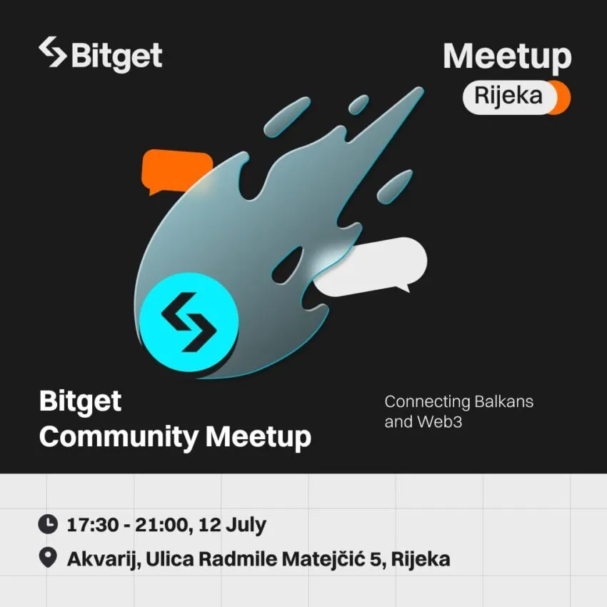 Bitget Meetup in Croatia: An Event for Blockchain Enthusiasts and Web3 Professionals